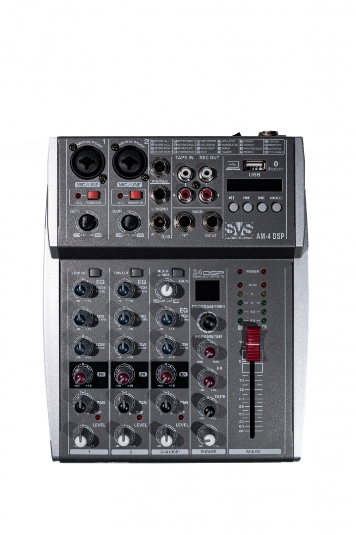 SVS Audiotechnik mixers AM-4 DSP Аналоговый микшерный пульт, 4-канала в Коврове