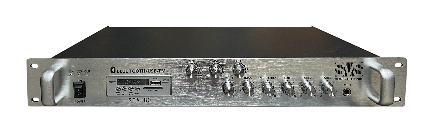 SVS Audiotechnik STA-80 Микшер-усилитель для систем Public Address в Коврове