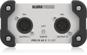 Klark Teknik DI 22P пассивный стерео директ-бокс в Коврове