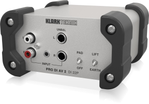 Klark Teknik DI 22P пассивный стерео директ-бокс в Коврове